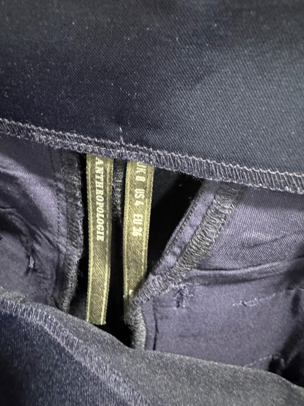 Anthropologie navy pants